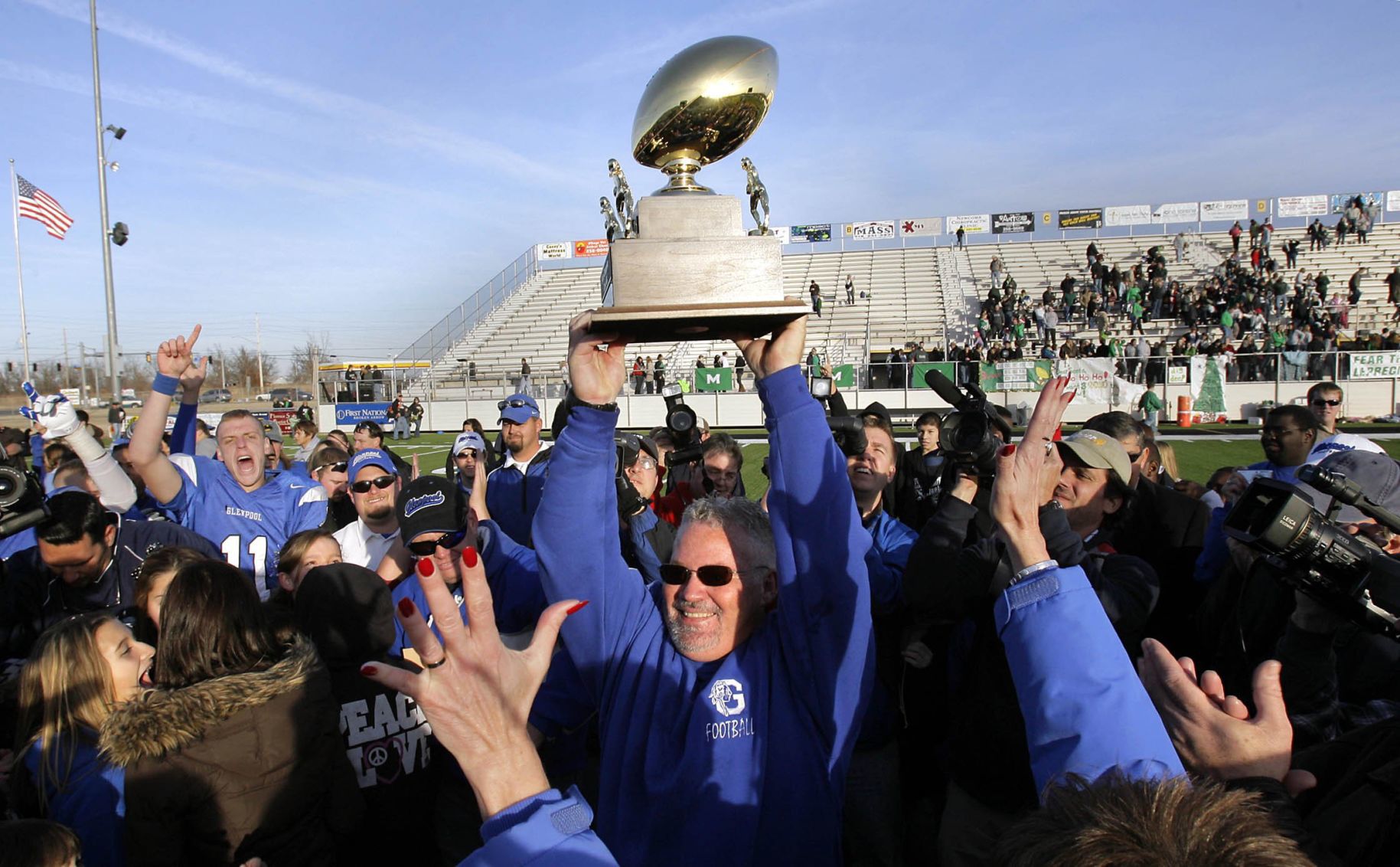 2007: Glenpool's Steve Edwards (coach)